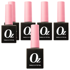 Oznail Tangle 頂部凝膠 10g, 透明, 10ml, 6個