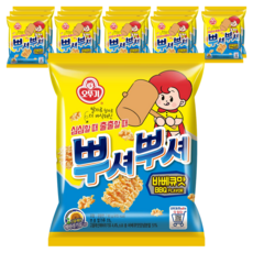 오뚜기 뿌셔뿌셔 바베큐맛, 90g, 15개