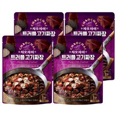 차오차이 트러플 고기짜장, 180g, 4개