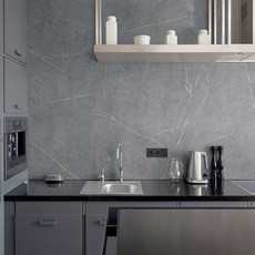 現代室內裝飾膜 Air-free 日常防水 黏貼式 大理石紋貼膜 GEH134, 大理石紋深黑色, 寬 1230mm x 長 2.5m