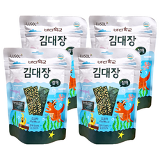 LUSOL 海苔，西海岸舒川海苔製造，富含纖維、礦物質、胡蘿蔔素及維生素C, 芝麻, 20g, 4包