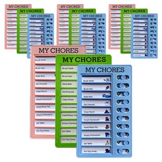 MaDaKkuMi 日程清單計畫板 3件組, 藍色 + 綠色 + 粉紅色, 4套