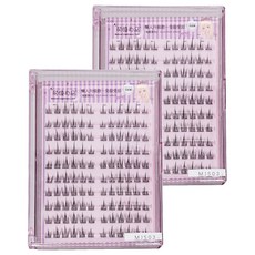 萌睫尚品 免膠自黏假睫毛, 人造纖維材質, 尺寸12*18cm, 太陽花, 2組