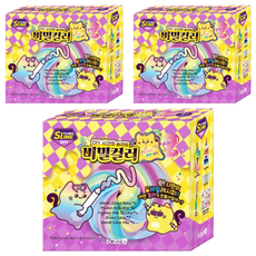 BOAZLin Plumo DIY 秘密顏色史萊姆, 3個, 混合顏色