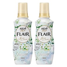 Kao 花王 FLAIR 香水衣物 香氛柔軟精 清新花卉香, 2個, 520ml