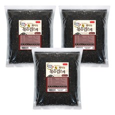 복이네먹거리 볶음통검은깨 중국산, 1kg, 3개
