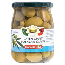 MADAMA OLIVA 綠色巨大哈爾基季基橄欖, 520g, 1個