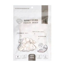 PETCOOK 派庫廚房 海灣凍乾 高蛋白低熱量 鮮甜酥脆好滋味, 干貝, 30g, 1包