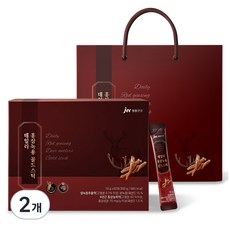 JW Living Healthcare 蜂蜜鹿茸紅蔘液隨身包 30條入, 300g, 2個