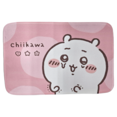 Chiikawa 吉伊卡哇 可愛粉嫩地墊 2件, 顏色隨機, 1組