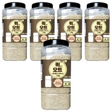 冰箱隨手放快煮燕麥片, 1.2kg, 5個