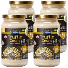 오뚜기 프레스코 트러플크림 파스타 소스, 360g, 4개