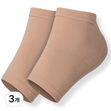 Maklife足部護理腳後跟保護墊襪子 膚色, 2入, 3組