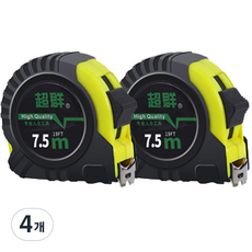 제노윈 고급형 줄자, 7.5m, 4개