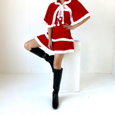 女款聖誕服裝+襪子 隨機出貨