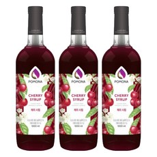 포모나 체리 시럽, 3개, 1L
