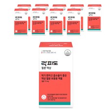 Lacfido 鐵質補充液隨身包 草莓口味, 240ml, 10盒