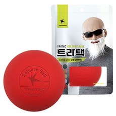 트라택 릴리즈 마사지볼 기본형, 레드, 1개