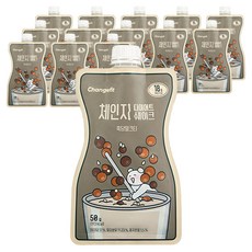 체인지핏 체인지 다이어트 쉐이크 흑당밀크티, 50g, 14개