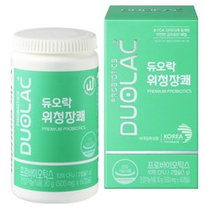 듀오락 위청장쾌 프로바이오틱스 유산균, 60정, 1개