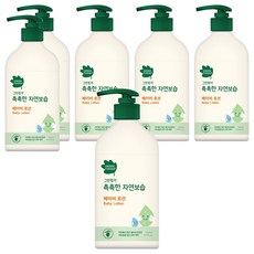 그린핑거 촉촉한 자연보습 베이비로션, 500ml, 6개