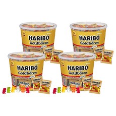 하리보 골드베렌 젤리 93개입, 4개, 1kg