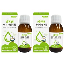 키즈텐 아동용 아연 시럽, 2개, 100ml