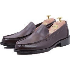 Heritseunkei男款皮革手工休閒樂福鞋 HKL0013