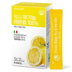 로엘 웰업 데일리 톡톡 유기농 레몬즙 14p, 280g, 1개
