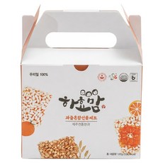 Hahyomam 柑橘片與餅乾迷你禮盒, 120g, 1個