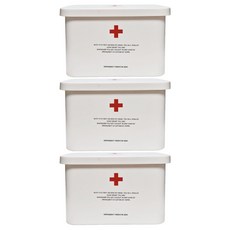 日本霜山 SHIMOYAMA 手提式雙層保健/急救藥箱 不含急救用品,3個