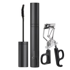 LUNA 濃密捲翹雙效睫毛膏睫毛夾組, 1組, 黑色