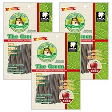 The Green 綠的 星型潔牙棒 6支, 混合口味(羊肉/蘋果), 3包