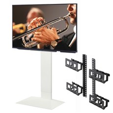 월 TV 스탠드 V3 하이 타입 +멀티 디바이스 홀더 세트, 1세트, WLTVB6111(화이트)