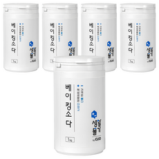 CLIO 生活物價小蘇打清潔劑, 1kg, 5個