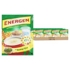 ENERGEN 即溶麥片 綠豆風味 30g 16袋 - 方便營養的早餐點心
