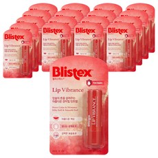 블리스텍스 바이브런스 립밤, 로즈레드, 3.69g, 18개