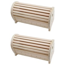 JJun J.JUN扁柏木半月型加濕器 中, 2個