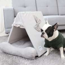 Redpuppy 寵物三角屋, 深灰色