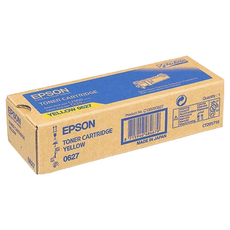 EPSON 愛普生 原廠碳粉匣列印張數約為2500張 S050627 C2900/CX29適用, 黃色, 1個