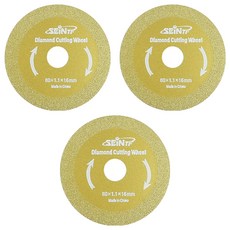 SEiNTF 磁磚縫隙清除輪 80mm x 16mm x 1.1mm, 3個