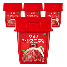 Sempio 膳府 低糖太陽草辣椒醬, 4個, 250g