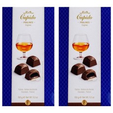 Cupido 白蘭地酒心巧克力, 150g, 2盒