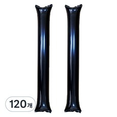 Maket Gamseong 加油棒氣球, 120個, 黑色