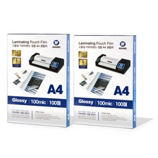 CopierLand 護樂美 防靜電護貝膠膜 100mic, A4, 200個