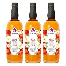 포모나 사과 시럽, 3개, 1L
