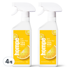 Hompe 深層潔淨萬用清潔劑, 4個, 750ml