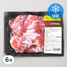 돈마루한돈 옛날 목심 구이용 (냉동), 500g, 6개