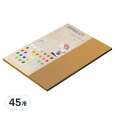 paperculture 達文西 雙面壓紋紙 NO 55 淺棕色 180g, 45個