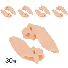 buyme 실리콘 패드 엄지 발가락 고정기 발가락 보호대 스킨 2p, 30개